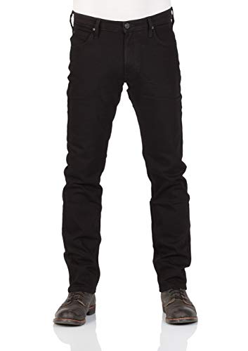 Lee DAREN ZIP FLY denim BLACK RINSE 33/30 aux finitions haut de gamme