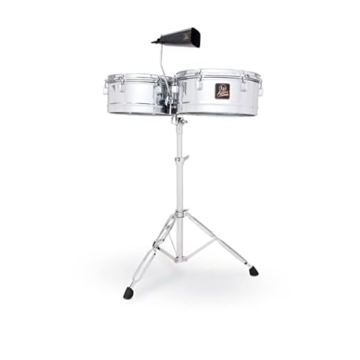 LP Latin Percussion LPA256 - Timbales con cascos de acero