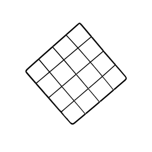 Ciieeo Metal Mesh Photo Organizer 2 Pcs Wall Decor Panel Creative Photo Wall for Home Office Dormitory