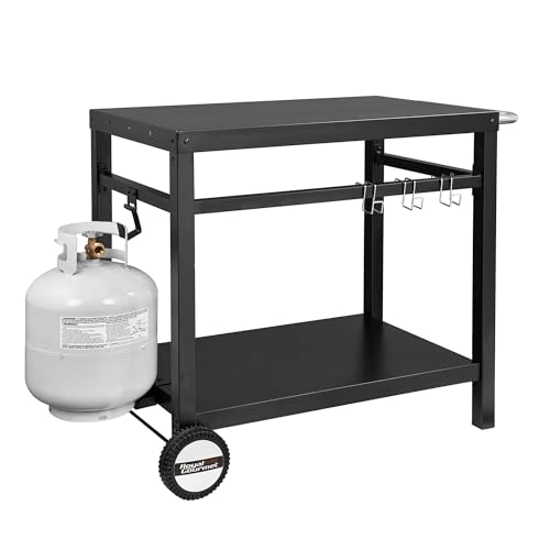 Royal Gourmet PC3401B Dining Cart Table With Double-Shelf thumb #8