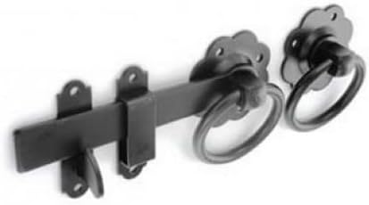 SEC Ring GATE Latch Black S5136*