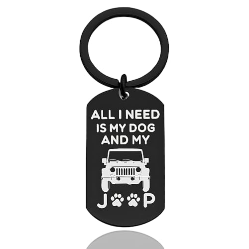 Yreamont Car Gifts for Women Men Dog Lover Gift Keychain Accessories for Women Men Suv...