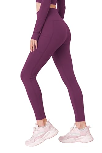 Image of KP Trendz Women's High Waist Gym Leggings with Side Pocket | Tummy Control Yoga Pants for Women | Stretchable Workout Tights for Running, Fitness, Gym & Activewear