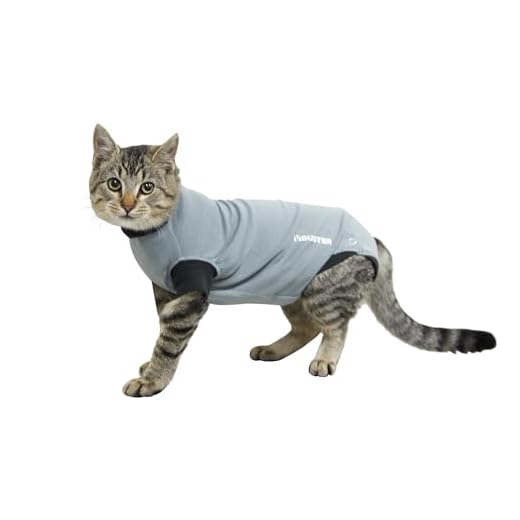 Dotoner Katzenbody Nach Op Anti-leckende für Katze Body Operation Haut-Krankheit Recovery Body Katze Kleidung Nach Kastration E-Halsband Alternative für Katzen Hunde (M, Rose) 9 Buster, Bodysuit Easygo für Katzen, XX-Small, 33.0cm