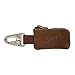 Hide & Drink Leather Car Key Holder/Headphone & Charging Cables/Memory Cards/Flash Drives/Cash Zipper Case with Clasp Handmade Swayze Suede