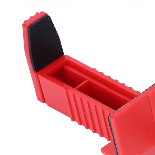 Herramienta para nivelar y medir hilo de albañil 2 piezas color rojo miniatura 4