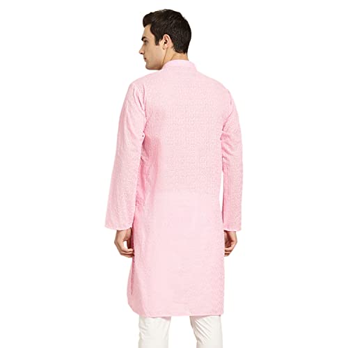 Sojanya (Since 1958 Men'S Pure Cotton Embroidered Only Kurta2