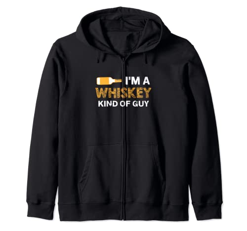 Funny Drinking Tees - Camiseta con texto en inglés "I'm A Whiskey Kind Of Guy" Sudadera con Capucha