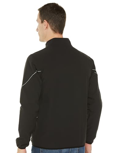 Image of Qube By Fort Collins Men's Lightweight Jacket - Stylish Full Zip Casual Jacket for Men | High Neck Bomber Jacket with Stand Collar, Rib Cuffs & Side Pockets for Spring, Autumn & Daily Wear