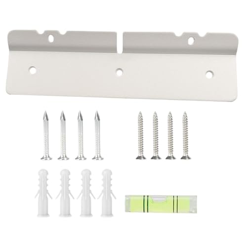 Teupyon Staffa di montaggio a parete per calendario digitale, staffa di montaggio per frigorifero, regolabile, per cucina, soggiorno, ufficio, frigorifero