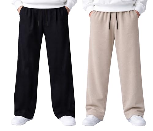 JUGULAR Men's Cotton Blend Baggy Trackpants (Pack of 2) - Image 2