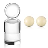 Silipull Roulette Win Marker and 2 Pcs 15 mm Roulette Balls Acrylic Roulette Marker Roulette Accessories Wheel Table Game Set (Classic)