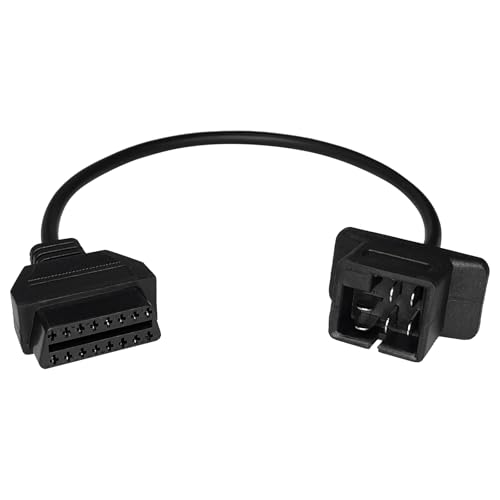 Adaptador OBD1 a OBD2 Chrysler 6 pines cable conector de diagnóstico Jeep Dodge OBD2 escáner