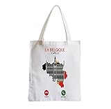 Fabulous Grand Sac Shopping Plage Etudiant La Belgique M'Appelle Voyage Patrimoine Culture