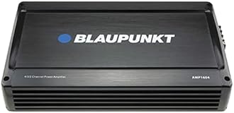 BLAUPUNKT 1600W 4-Channel, Full-Range Amplifier AMP1604, Black