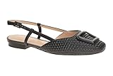 Peter Kaiser Escarpins Peeptoes & Slingpumps 79481 pour Femme en Noir perforé/tressé
