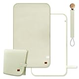 Cambiador Bebe Portatil Plegable con Chupetero - Cambiador Bebé Portátil Impermeable con Cadena Chupete - Regalos Originales para Bebes Recien Nacidos