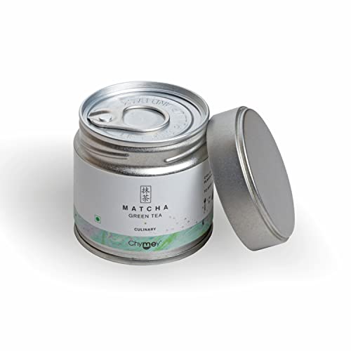 Image of Chymey Japanese Matcha Green Tea Powder | 30 Grams | Culinary Grade | 100% Pure & Authentic