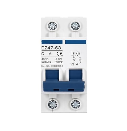 Disjoncteur surtension AC interrupteur haute sécurité DZ47 2P