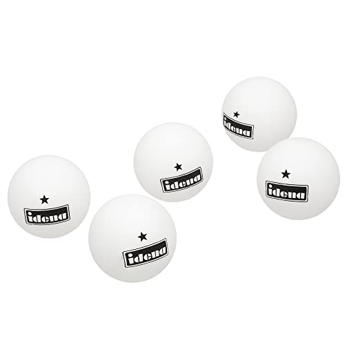 Foto von Idena - Tischtennisbälle 36 Stück in weiß, Durchmesser ca. 4 cm nach ITTF Wettbewerbsrichtlinien, 1 Stern Qualität, für den Verein, in der Freizeit und Hobbysportler