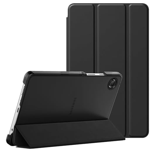 MoKo Hülle für Samsung Galaxy Tab A11 8,7 Zoll 2025/Galaxy Tab A9 8,7 Zoll 2023, Leicht Stand für All-New Samsung A11/A9, Zwei Betrachtungswinkel, Schwarz