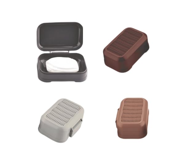 Tekzie Plastic Soap Case Holder with Lid Soap Cover Box Case (Random Color Will Be Sent) (1) (B0CBG9ZQV3) Amazon Price History, Amazon Price Tracker