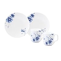 ナルミ　フッテッドコンポート　ミラノシリーズ　メッシュフルーツプレート　セット Amazon｜NARUMI(ナルミ) ボウル 皿 セット ミラノ・デュオ 11cm ブルー
