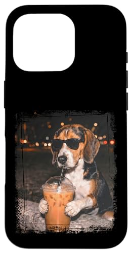 �T���O���X�������ăA�C�X�R�[�q�[�����ރN�[���ȃr�[�O�� �X�}�z�P�[�X iPhone 16 Pro �p