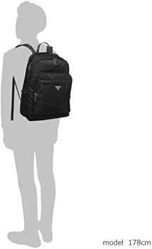 Amazon.co.jp: プラダ リュックサック メンズ ブラック 2VZ048 V OOO
