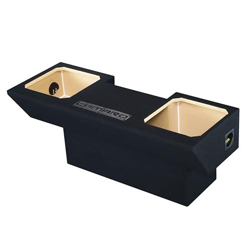 Chevy Camaro 1982-1992 Dual Sub Box Ground-Shaker Sub Woofer Enclosure (12