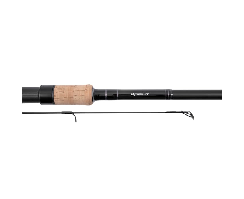 Korum Classic 12ft 1.25lb Avon Rod | Traditional Style Coarse Fishing Rod | Small Guides | Lightweight and Slim Carbon Blank | Lines 4lb - 10lb | Code K0330073