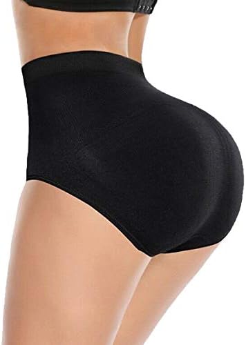 SEXYFROM Women's Shapewear Butt Lifter Padded Control Body Briefs, Black, XX-Large-3X-Large