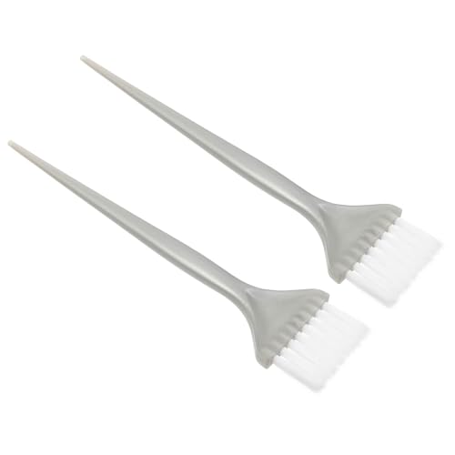 IMIKEYA Set da 2 Spazzole per Tintura Chioma da Salone Pennelli per Colorare Chioma Leggeri e Lavabili Strumenti per Colorazione Fai da Te e Uso Domestico