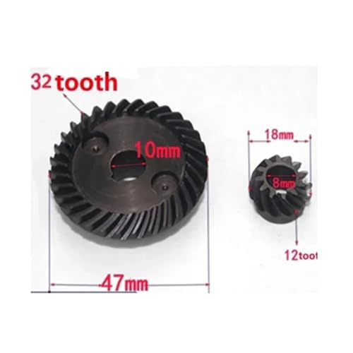 Pignon meuleuse d'angle défectueux solution avec engrenages 32 dents type 9523