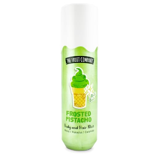 The Fruit Company Hair & Body Mist 200ml | Aroma Monoi, Pistacho y Caramelo | Frosted Pistacho – Hidrata y Refresca tu Cuerpo y Cabello.
