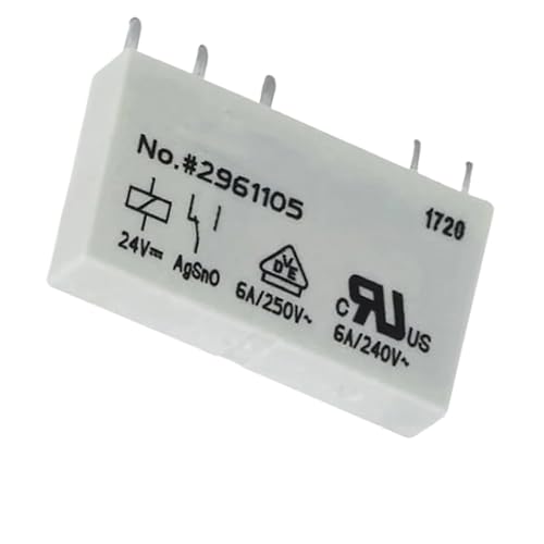 Relais 24V REL-MR-24DC/21AU contacts dorés 2961121 commutation faible signal
