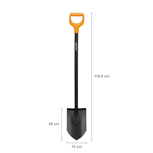 Pala de Jardín Fiskars 116.6 cm Acero Mango Plástico miniatura 2