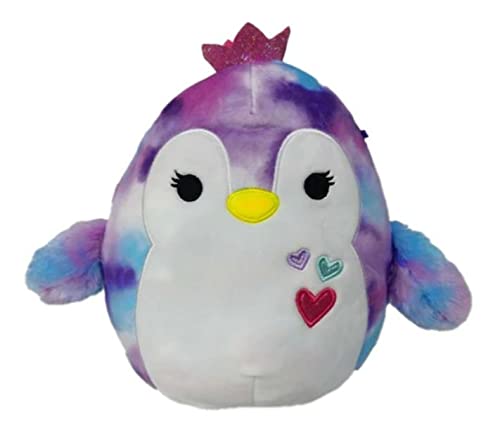 Squishmallow Penguin 20 cm (8 inch) Tomara Hearts Valentine Plush Stuffed Animal Super Soft Cuddle Pillow