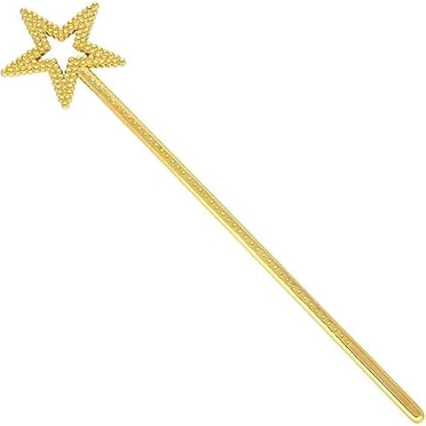 Lonurya Fairy Wand Magic Wand Star Wand Princess Wand Angel Wand Fairy Wands for Kids Girls Women (Gold) Cover