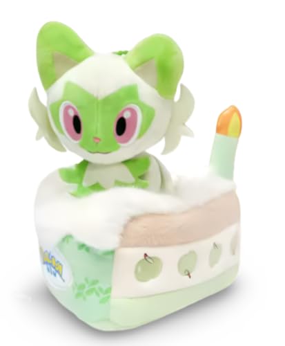 Pokémon | Porte-clés en peluche / breloque de sac | Licence Potdemiel | 15 ans et plus | Sprigatito