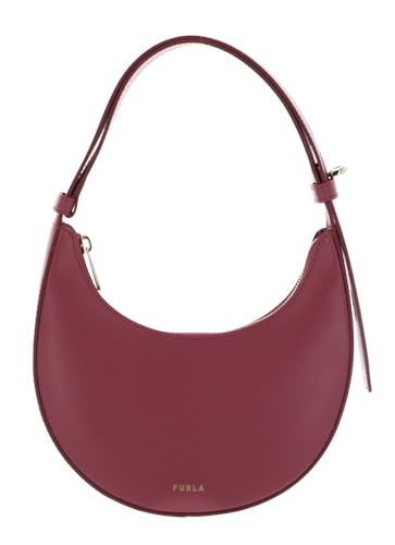 Sac à épaule Furla Delizia Mini rose blush en cuir haut de gamme pour femme