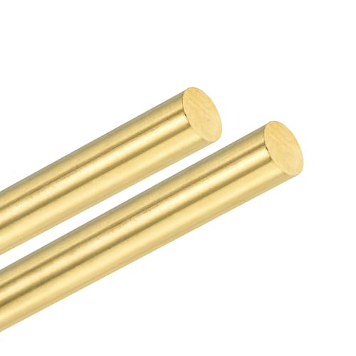 Tiges rondes en laiton 8mm x 100mm robustes pour rivet de tour et broches de manche de couteau