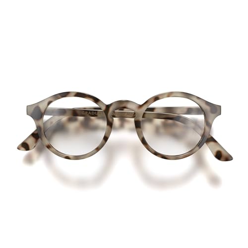Image of LONDON MOLE Graduate blue light glasses | Round panto-style blue blockers | Anti-eyestrain | Unisex | Spring Hinges
