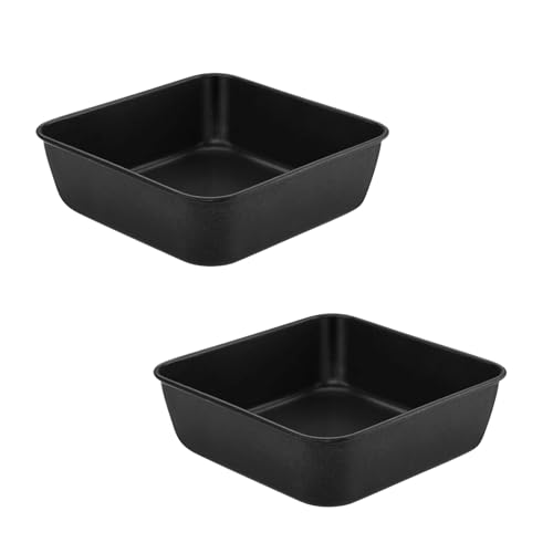 HOPEYMY26 2 Pezzi Teglie Forno Pirofila da Forno Placca Teglia Acciaio Inox Lasagnera sa Sano e Facile da Pulire, Ottimo per Torte, Brownies, Muffin e Altro Ancora