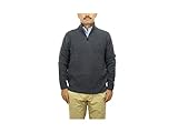 POLO RALPH LAUREN メンズ ウール/カシミア ハーフジップ セーター 0102924-L-GREYHTR [並行輸入品]