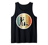 cortar un árbol Vintage Clásico madereros leñador trabajadores forestales Camiseta sin Mangas