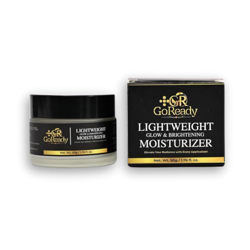 Image of Lightweight Glow & Brightening Moisturiser, 50g, Vegan, Paraben-Free