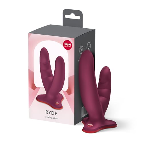 Fun Factory Ryde | Grinding gode en silicone | gode nervuré avec ventouse