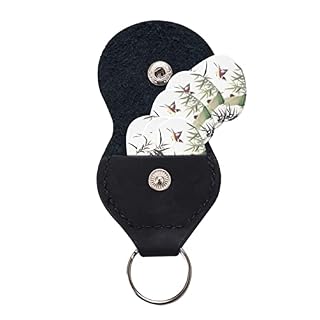Bamboo Bird Pattern Lot de 6 médiators pour guitare acoustique, guitare électrique, basse, ukulélé – fins, moyens et… - Les Beatles, Paul McCartney, John Lennon, RIngo Starr, George Harrison Bamboo Bird Pattern Lot de 6 médiators pour guitare acoustique, guitare électrique, basse, ukulélé – fins, moyens et… – Image 5