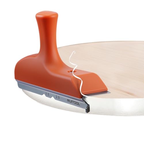 RUITOOL Edge Banding Trimmer with Sharp Stainless Steel Blades and Ergonomic Grip, Suitable for Veneer, PVC, and ABS on Straight, Curved, and Chamfered Edges